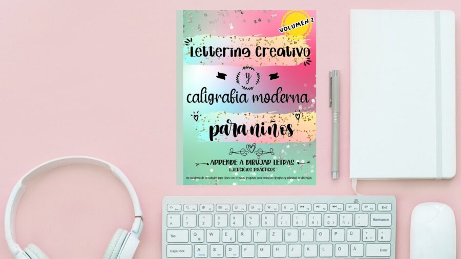 Libro De Lettering Para Ni Os Y Caligraf A Moderna Volumen