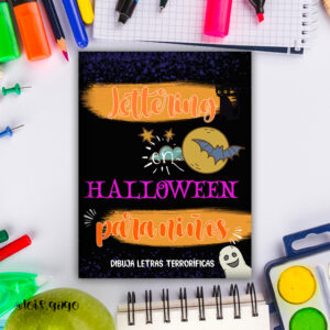 Lettering en Halloween para niños
